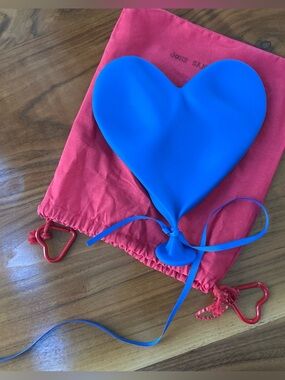 Cj hendry blue deflated heart balloon